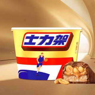百亿补贴：士力架 小金块花生夹心巧克力士力架小金块17条花生夹心巧克力桶能量棒充饥零食10g/根