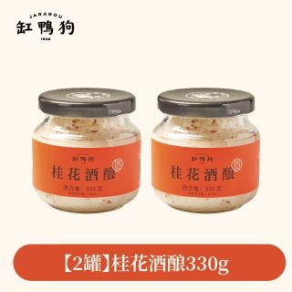缸鸭狗 红曲玫瑰酒酿桂花糯米醪糟 500g*6瓶