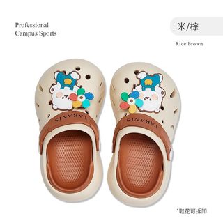 TARANISKIDS 女童包头防踢洞洞鞋 防滑软底 儿童凉鞋
