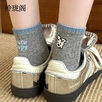 潇潇玲珑阁 夏季纯棉短袜