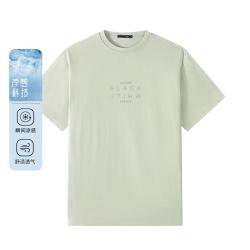GXG 时尚潮流印花舒适男式圆领休闲短袖T恤