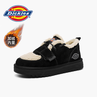 Dickies 雪地靴春秋女靴百搭防滑雪地靴加绒保暖雪地靴