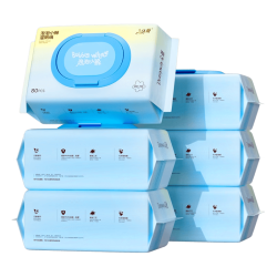 朵薇 Duowei 朵薇 湿厕纸家庭装 80片*6包