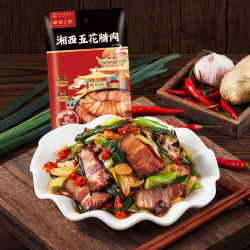 皇上皇 烟熏腊味 湘西五花腊肉 200g