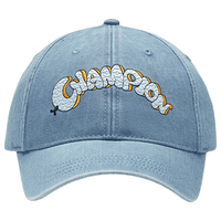 Champion 蛇年刺绣新年红色棒球帽 浅蓝色 均码