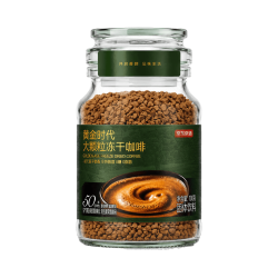京东京造 大颗粒冻干黑咖啡粉 100g 速溶咖啡