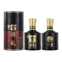 舍得 智慧舍得·短歌行 52度 125ml×4瓶 白酒