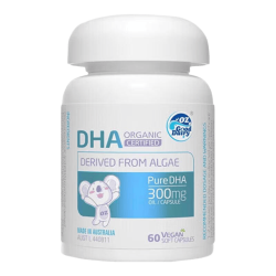 DZ Good Dairy OZ Good Dairy澳乐乳 DHA婴幼儿海藻油胶囊 DHA儿童宝宝藻油软胶囊升级版  60粒*1瓶