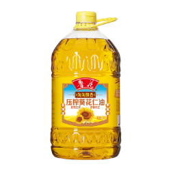 鲁花 淘淘飘香葵花仁油6.08L物理压榨厨房食用油健康