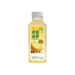 粤盐 老盐菠萝复合果汁饮料 300ml*15瓶