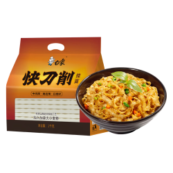 白象 刀削面 宽面挂面 非油炸 1kg