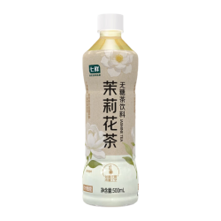 七鲜 茉莉花茶饮料500ml*15 0糖0脂0卡箱装茶饮