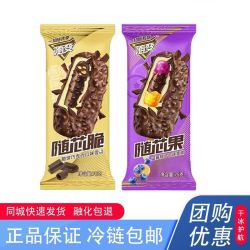 蒙牛 40支蒙牛随变经典脆皮随芯脆随芯果脆皮蓝莓雪糕巧克力冰淇淋