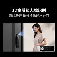 龙霆 A1F 3D人脸识别智能门锁