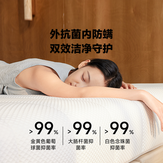 8H 天然乳胶独立弹簧床垫 1.8米 压缩盒装