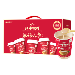 江中 猴姑米稀人参米糊600g24杯装