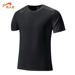 贵人鸟 短袖T恤男夏季新款 黑色 2XL