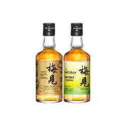 梅见 青梅酒乌梅风味超酸系列12度150ml*2瓶伴手礼果酒