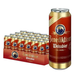 百帝王 小麦黑啤酒 500ml*4罐*6组