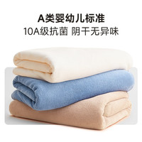 好友 浴巾成人A类雪滑绒 两件套 吸水速干