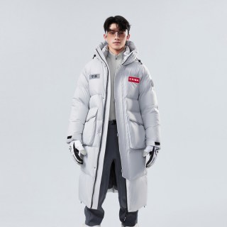 波司登 情侣长款羽绒服 B40143670EB