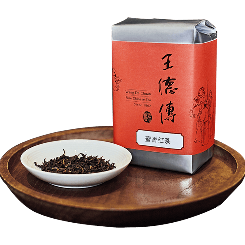 王德傳 蜜香红茶 50g*1袋+红罐