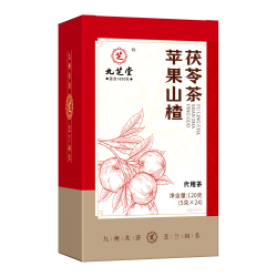 九芝堂 苹果山楂茶茯苓祛湿减脂养生茶 120g