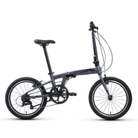 喜德盛 Z3 轻量化铝合金车架 7速变速 20寸折叠自行车 雾灰