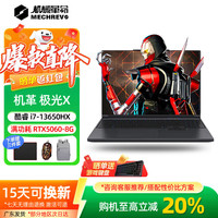 机械革命 极光X/旷世 5060独显酷睿13代i7HX/16pro电脑锐龙R9 钛钽P/X8P：i7-10870/3060 6G 16G运行内存+1TB