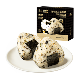 锋味派 三丽鸥IP联名 HelloKitty金枪鱼饭团 400g/4个