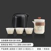篱缘居 陶瓷快客杯一壶一杯 便携旅行茶具套装