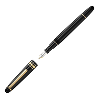 MONTBLANC 万宝龙 钢笔 大班系列 106513 黑金 F尖 单支装