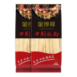 金沙河 刀削面 500g*2