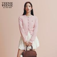 TEENIE WEENIE 绵羊毛 粉色 M 女士针织开衫