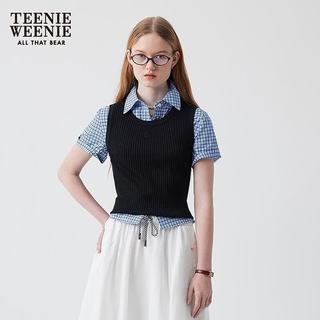 TEENIE WEENIE 航海系多穿法 黑色 M 女士针织衫