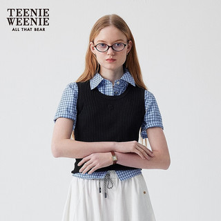 TEENIE WEENIE 航海系多穿法 黑色 M 女士针织衫