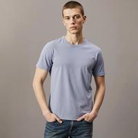 HUGO BOSS 男士夏季纯色简约百搭休闲宽松圆领短袖T恤