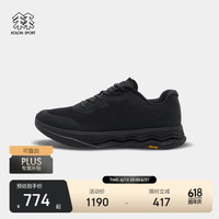 KOLON SPORT 耐磨 户外休闲鞋 39 (245mm) LUFC5MT402-BK 黑色