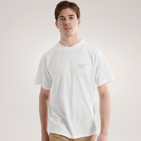 ARC'TERYX KRAGG SL COTTON SS 男印花棉质短袖T恤 WHITE LIGHT/石膏白 L
