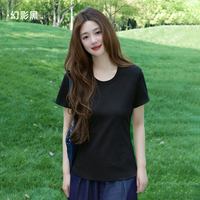 CAMEL/骆驼 女士圆领短袖T恤 显瘦透气 正肩棉质 2026夏季