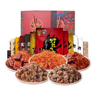 张飞 牛肉 四川特产熟牛肉零食礼盒 1255g