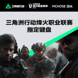 迈从 Ace 68 V2 磁轴机械键盘 68键 FPS双驱动 白色