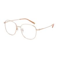 essilor/依视路 智能防蓝光 近视眼镜 依视路膜岩高清1.60现片 钛合金-全框-夏蒙-金色