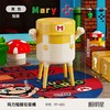 橱明星 客厅垃圾桶 可移动带盖滑轮 20L