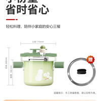 sohome R427-16 高压锅 陶铸钢 16cm 橄榄石绿