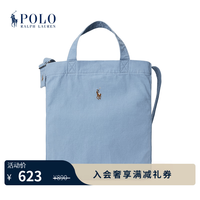 RALPH LAUREN Polo Ralph Lauren 拉夫劳伦 男女同款帆布购物托特包 RL54274