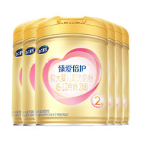 FIRMUS/飞鹤 超级飞帆臻爱倍护婴幼儿配方奶粉 2段 900g*6罐
