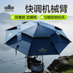汉鼎 一号机械臂直杆拐杖伞 2.2米 2.4米