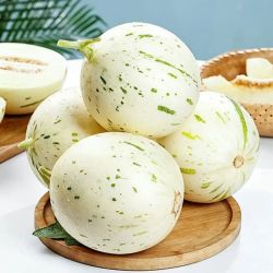 京鲜生 流星蜜瓜 净重8-9斤 3-4粒装