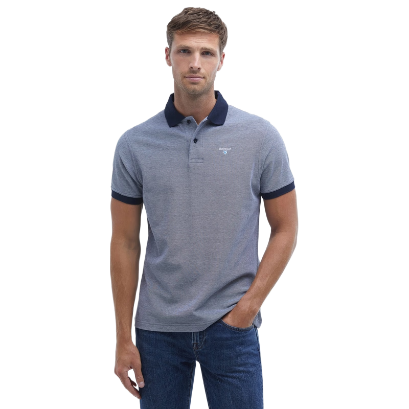 Barbour/巴伯尔 Essentials Sports Mix Apac 男士Polo衫 深藏青 M